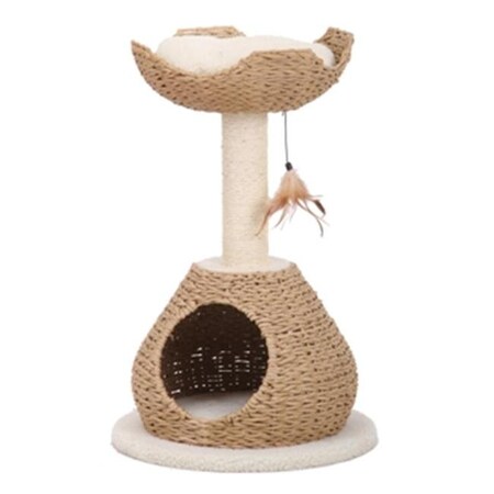 Petpals Petpals PP2574 Recycled Paper Cat House With Perch PP2574
